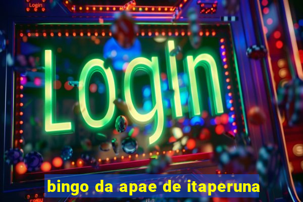 bingo da apae de itaperuna