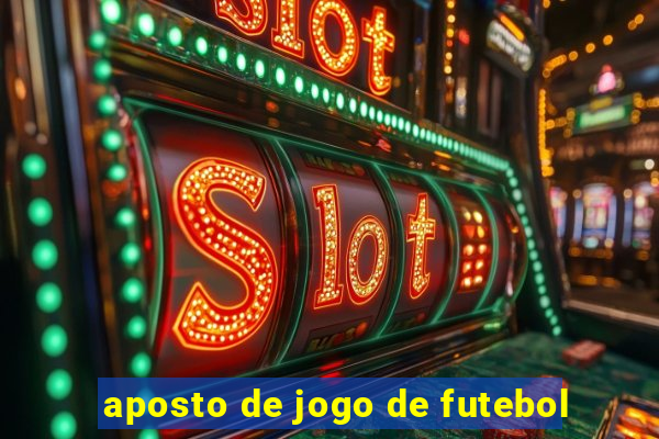 aposto de jogo de futebol