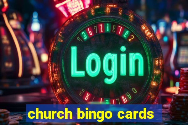 church bingo cards