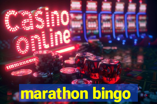 marathon bingo