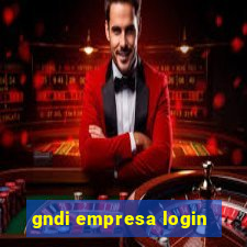 gndi empresa login