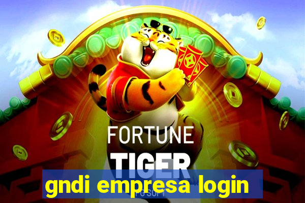 gndi empresa login