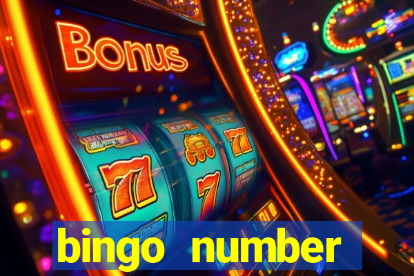 bingo number generator online