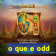 o que e odd