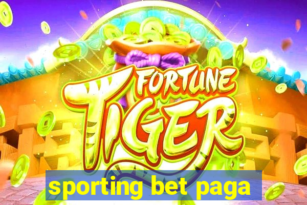 sporting bet paga