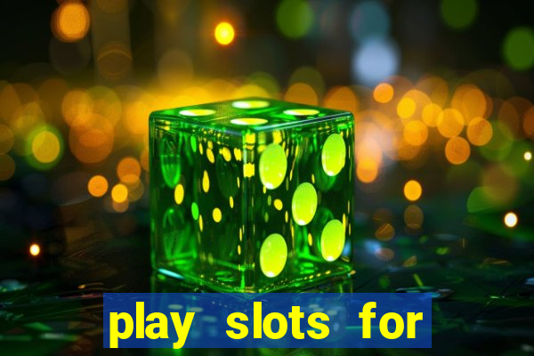 play slots for real money online