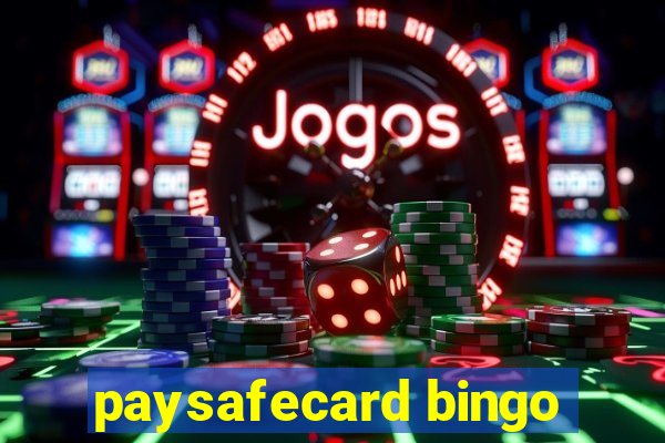 paysafecard bingo