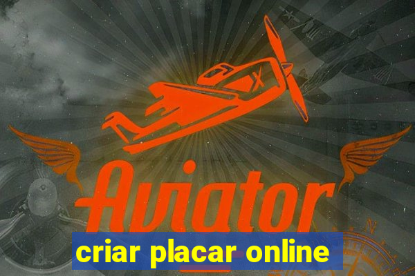 criar placar online