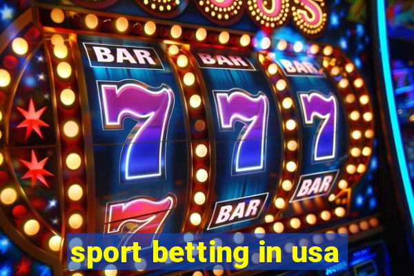 sport betting in usa