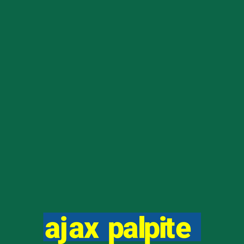 ajax palpite