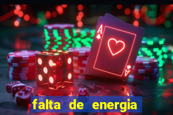 falta de energia em caucaia