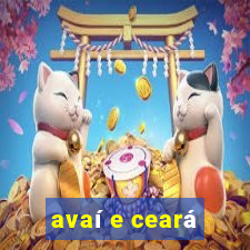 avaí e ceará