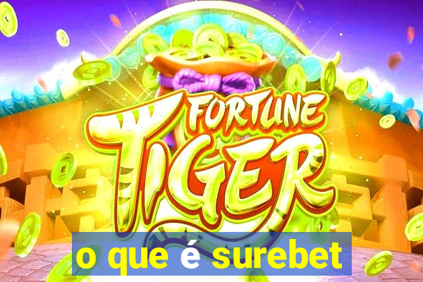 o que é surebet