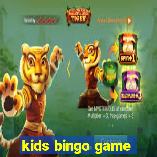 kids bingo game