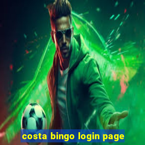 costa bingo login page