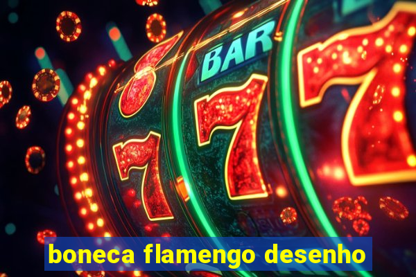 boneca flamengo desenho