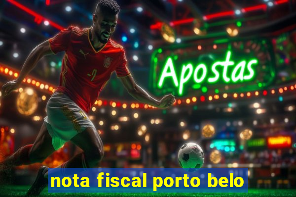 nota fiscal porto belo