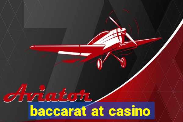 baccarat at casino