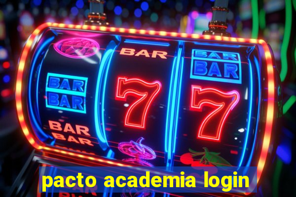 pacto academia login