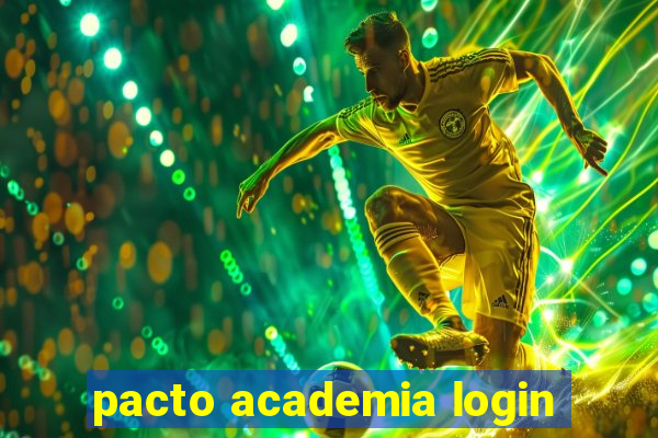 pacto academia login