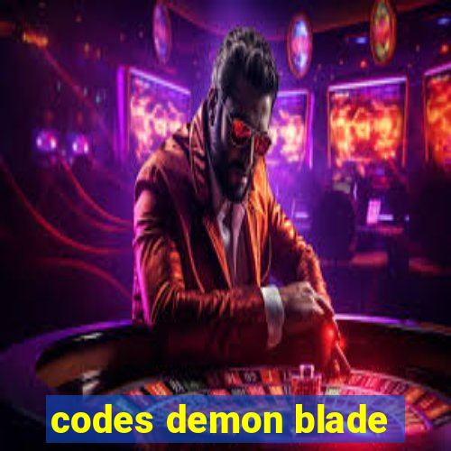 codes demon blade