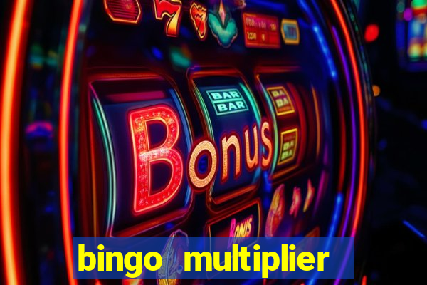 bingo multiplier scratch card