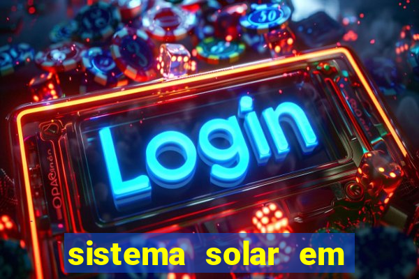 sistema solar em tempo real