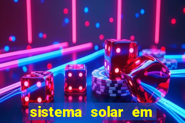 sistema solar em tempo real