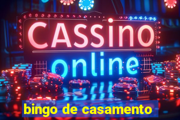 bingo de casamento