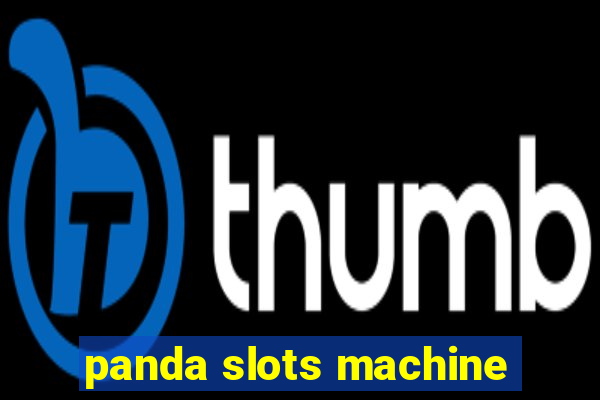 panda slots machine