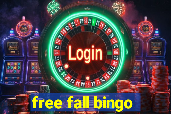 free fall bingo