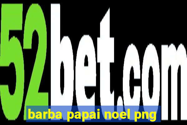 barba papai noel png