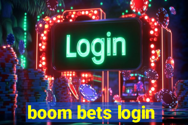 boom bets login