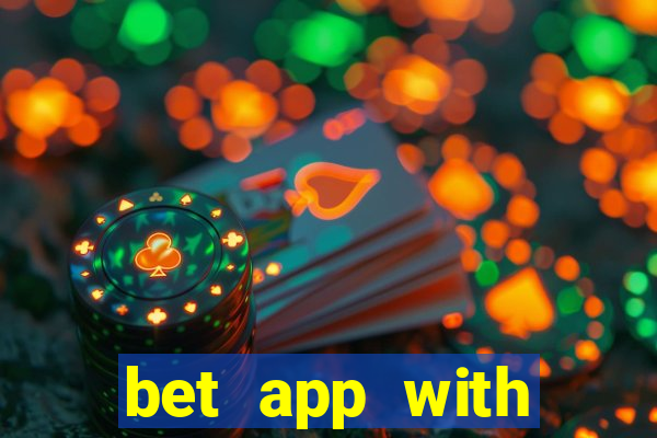 bet app with welcome bonus