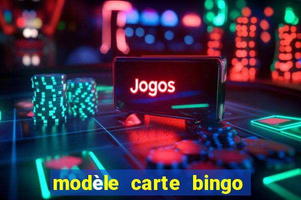 modèle carte bingo quarantaine gratuit