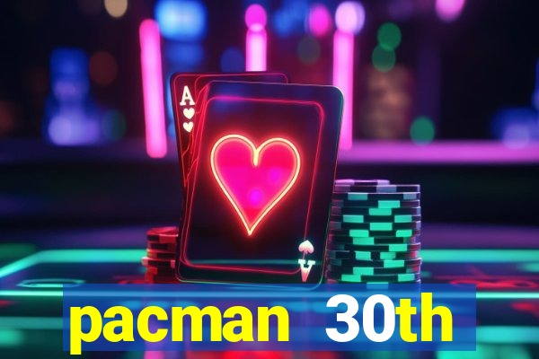 pacman 30th anniversary sonic