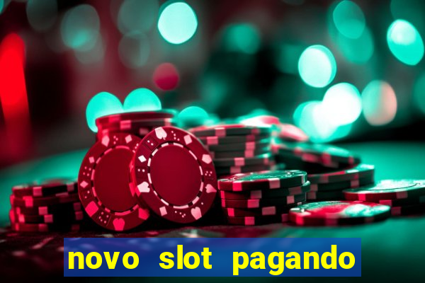 novo slot pagando no cadastro