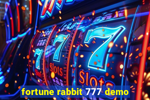 fortune rabbit 777 demo