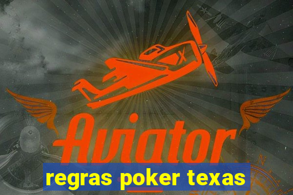 regras poker texas