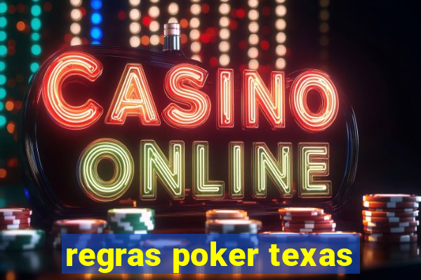 regras poker texas