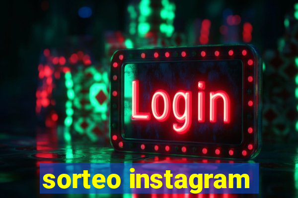 sorteo instagram