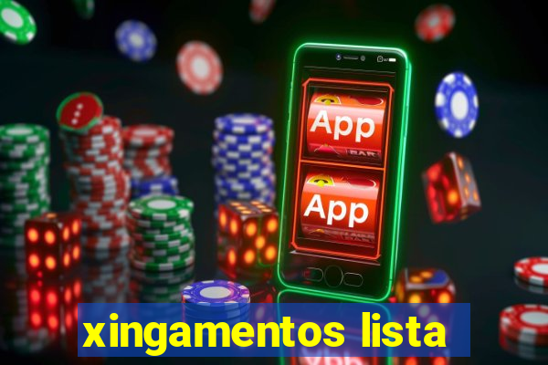 xingamentos lista