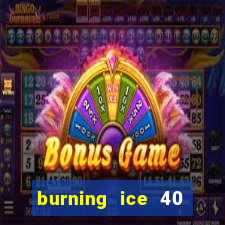 burning ice 40 slot online