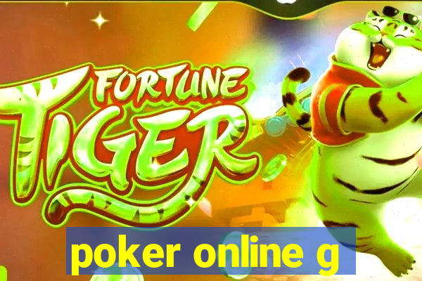 poker online g