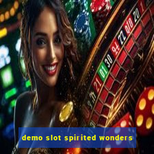 demo slot spirited wonders