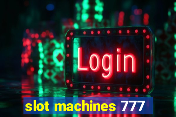 slot machines 777