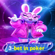 3-bet in poker