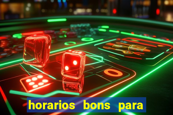 horarios bons para jogar fortune tiger