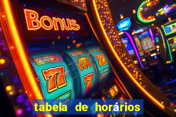 tabela de horários fortune tiger