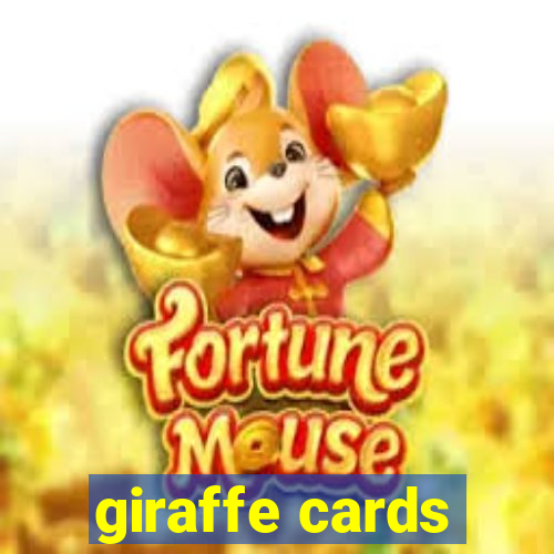 giraffe cards